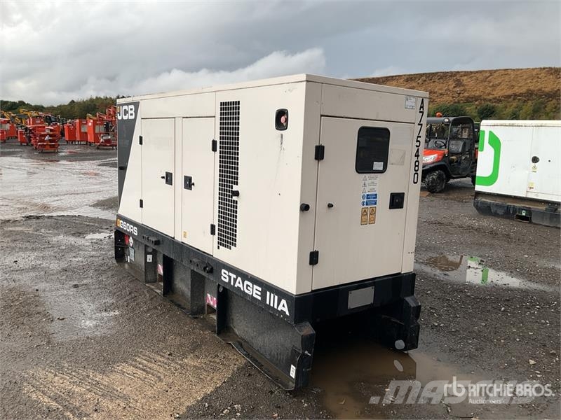JCB G60RS 60 kVA Skid-Mounted Generator Set Дизелови генератори