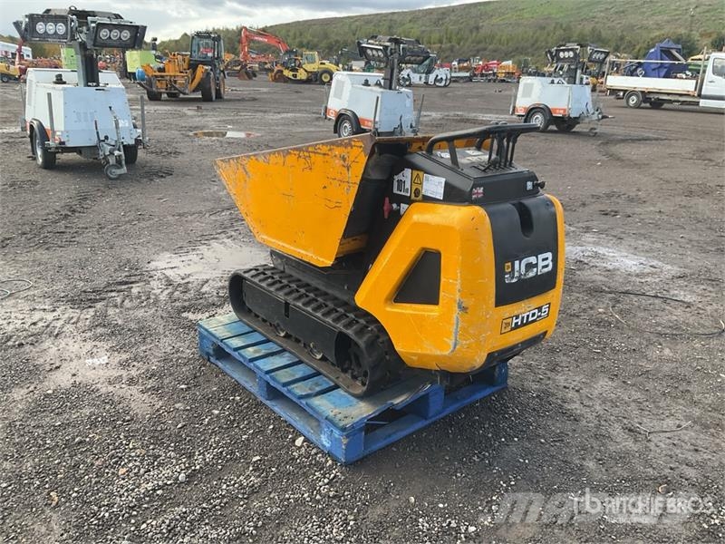 JCB HTD-5 Walk-Behind Hi-Tip Dumper Site dumpers