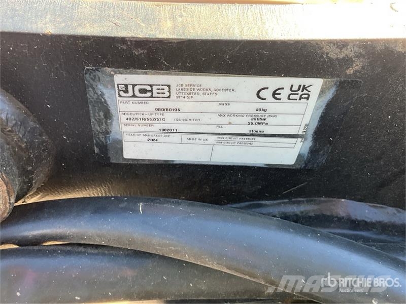 JCB Hydraulic Quick Coupler (Unused) Brze spojke