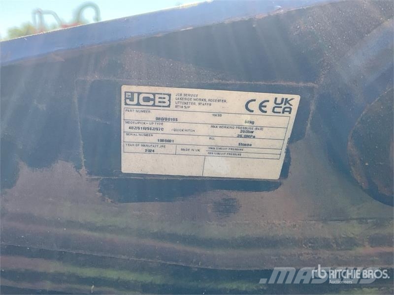 JCB Hydraulic Quick Coupler (Unused) Brze spojke