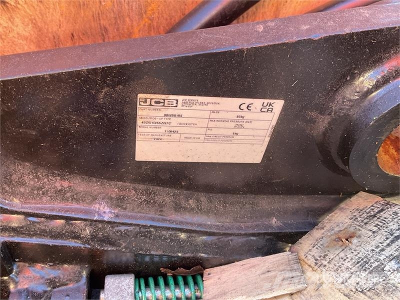JCB Hydraulic Quick Coupler (Unused) موصلات سريعة