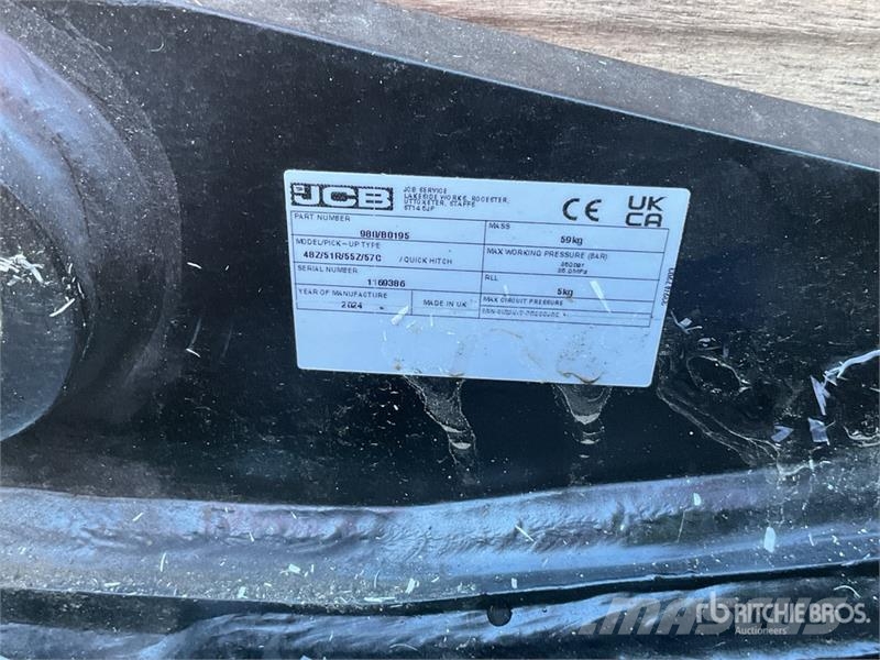 JCB Hydraulic Quick Coupler (Unused) موصلات سريعة