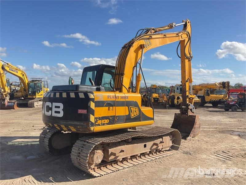 JCB JS130 Kāpurķēžu ekskavatori