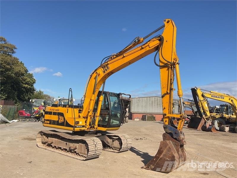 JCB JS130 Kāpurķēžu ekskavatori