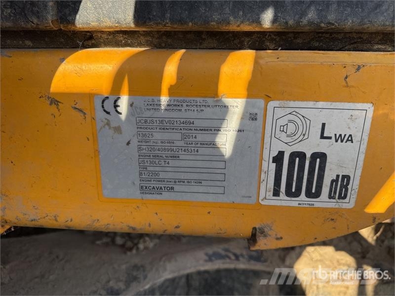 JCB JS130LC T4 Tracked Excavator Raupenbagger
