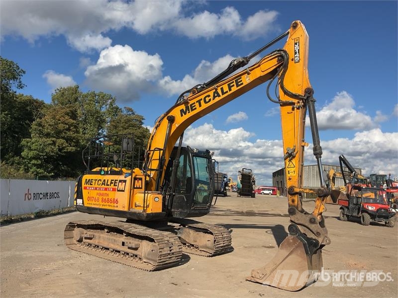 JCB JS145LC 4F Tracked Excavator Raupenbagger