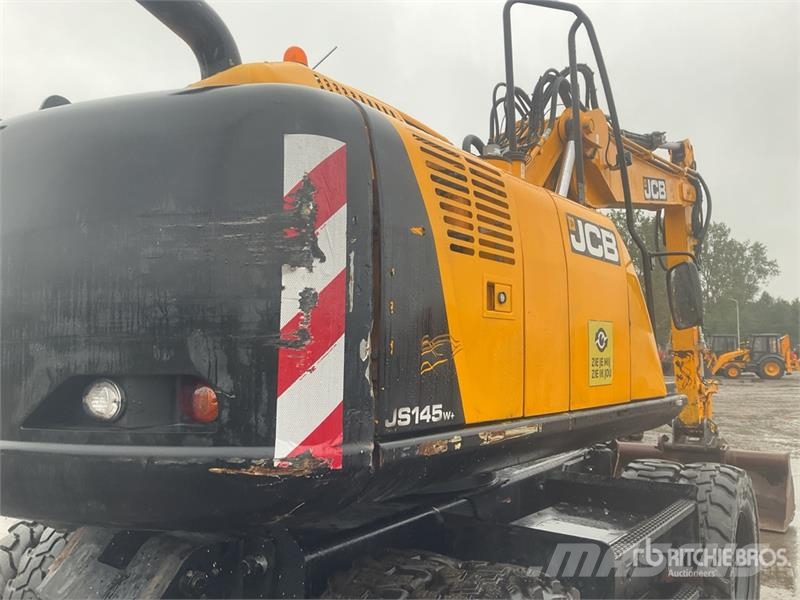 JCB JS145W Wielgraafmachines