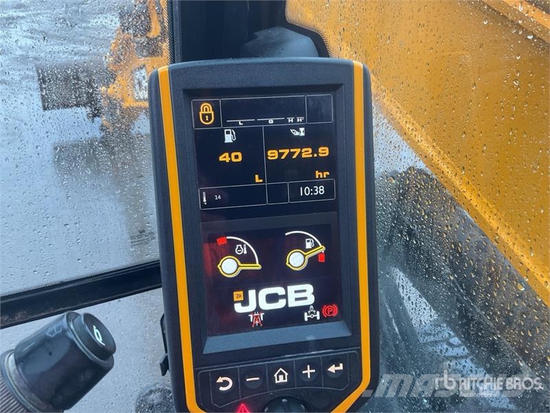 JCB JS145W Wielgraafmachines