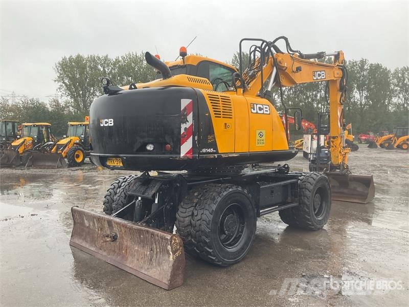 JCB JS145W+ Wheel Excavator Wielgraafmachines