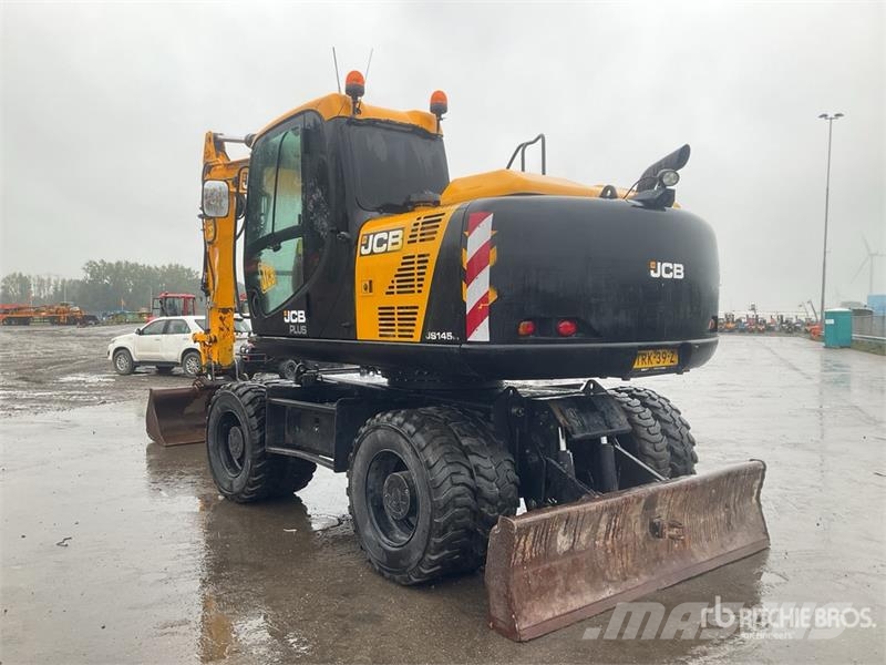 JCB JS145W+ Wheel Excavator Wielgraafmachines