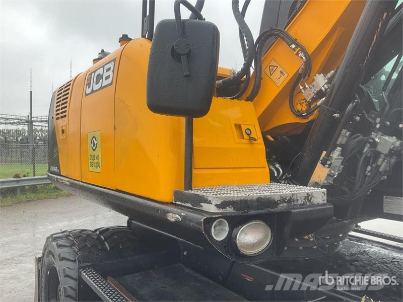 JCB JS145W+ Wheel Excavator Wielgraafmachines