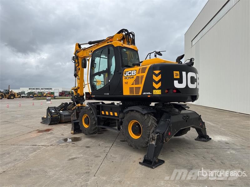 JCB JS145WT-SV Pelle Sur Pneus Wheel Excavator Escavatori gommati