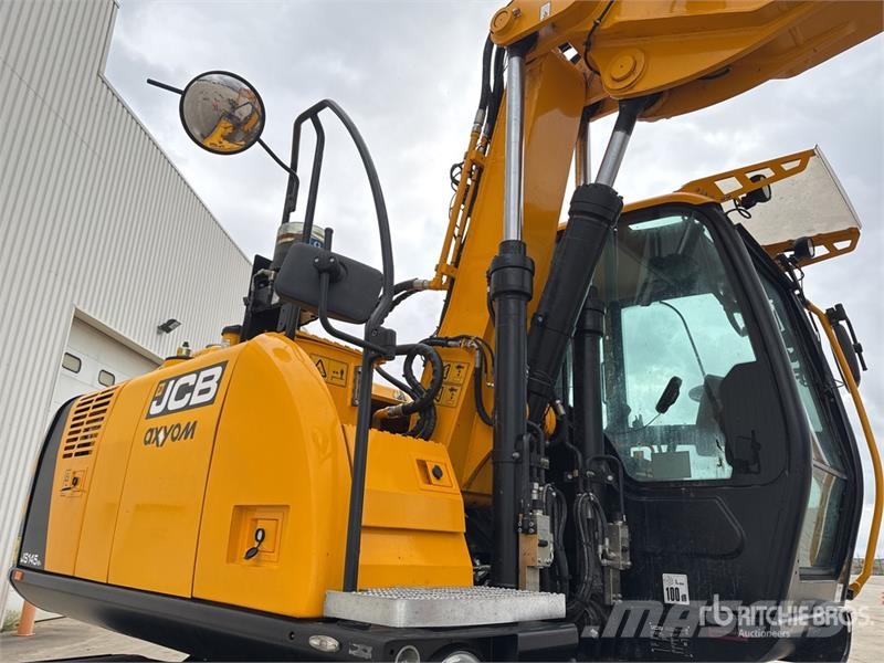 JCB JS145WT-SV Pelle Sur Pneus Wheel Excavator Escavatori gommati