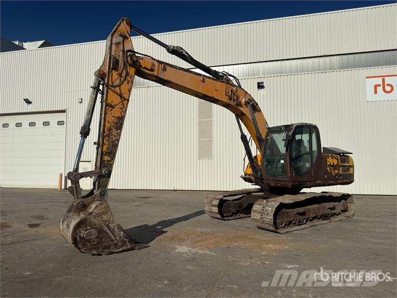 JCB JS220 Pelle A Chenilles Tracked Excavator Roomikekskavaatorid