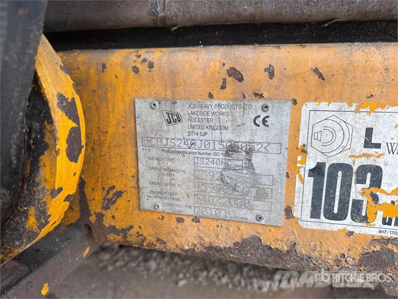 JCB JS240NC Pelle Sur Chenilles Tracked Excavator Crawler excavators