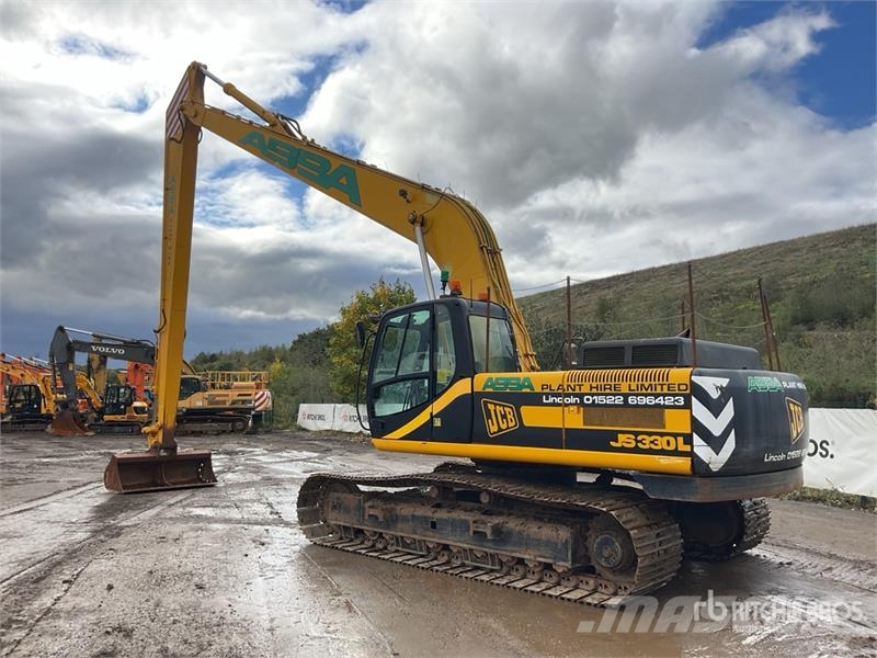 JCB JS330 Long Reach Tracked Excavator Crawler excavators