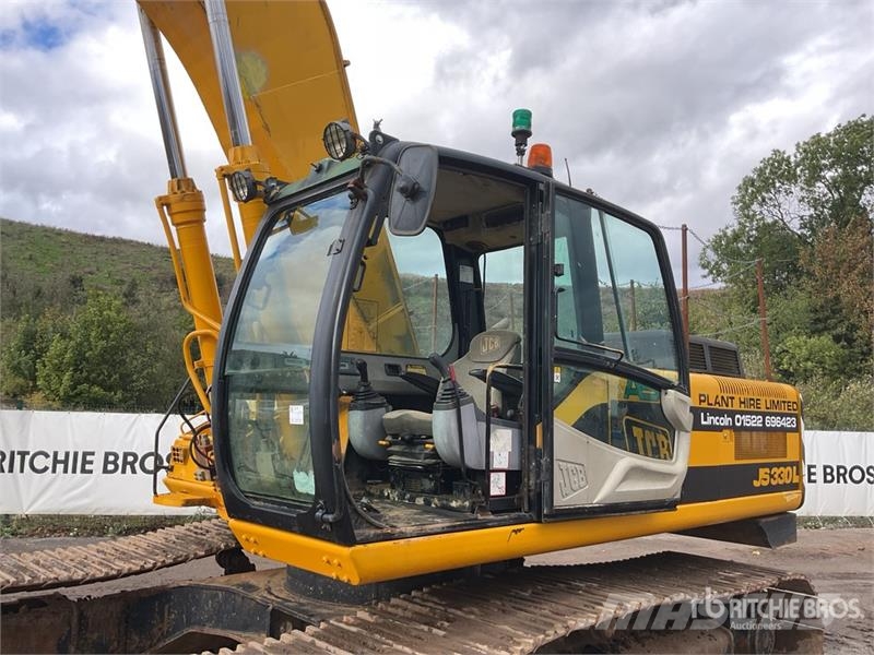 JCB JS330 Long Reach Tracked Excavator Crawler excavators