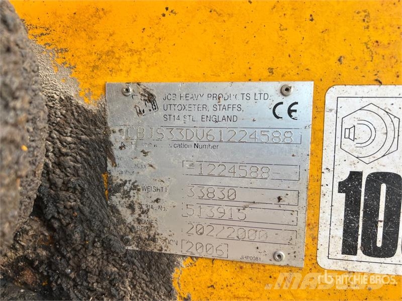 JCB JS330 Tracked Excavator Верижен екскаватор