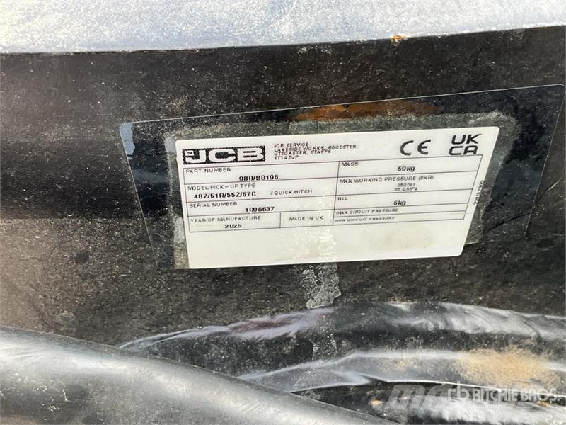 JCB Quick Coupler (Unused) Brze spojke