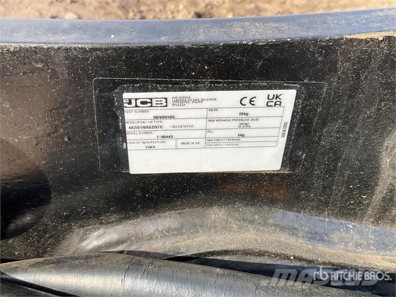 JCB Quick Coupler (Unused) Brze spojke