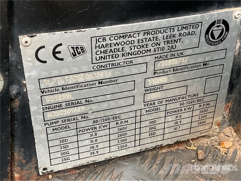 JCB TLT30D مناولات متداخلة