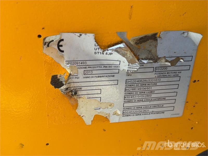 JCB TM320 Agri Wheel Loader Rataslaadurid