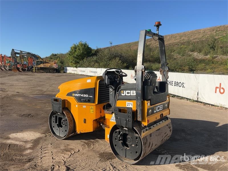 JCB VMT430-140 Double Drum Roller Twin drum rollers