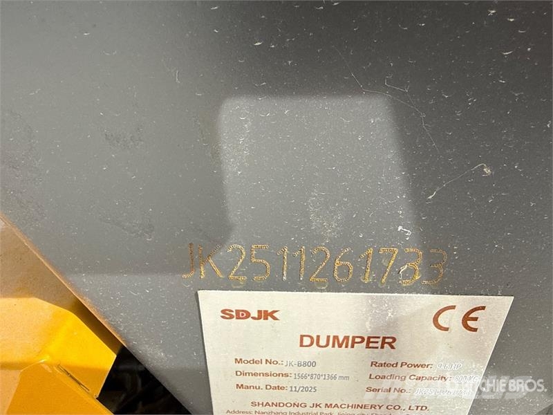 JK-B800 Concrete Buggy Priedai