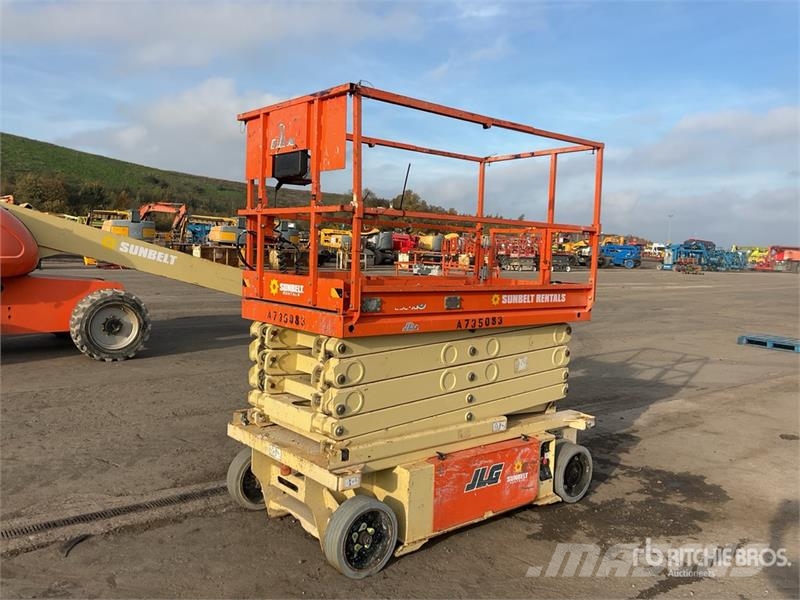 JLG 10RS Electric Scissor Lift رافعات مقصية الشكل