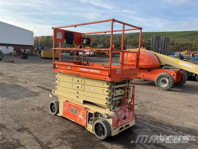 JLG 10RS Electric Scissor Lift رافعات مقصية الشكل