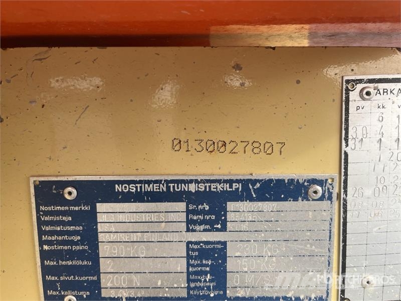 JLG 1230ES Vertical Mast Lift رافعات السارية الرأسية