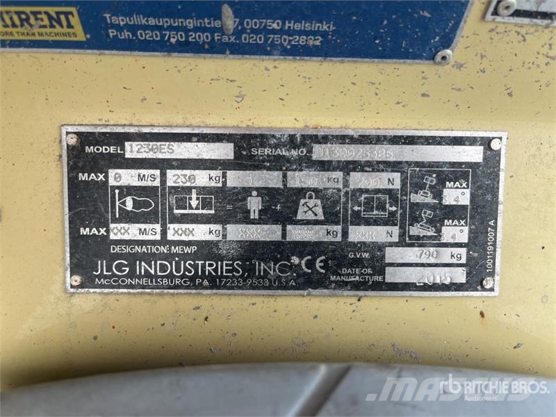 JLG 1230ES Vertical Mast Lift (Inoperable) 垂直昇降型リフト