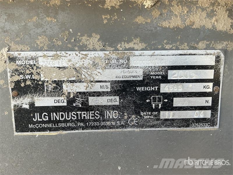 JLG 3369LE Electric Scissor Lift Sakselifter