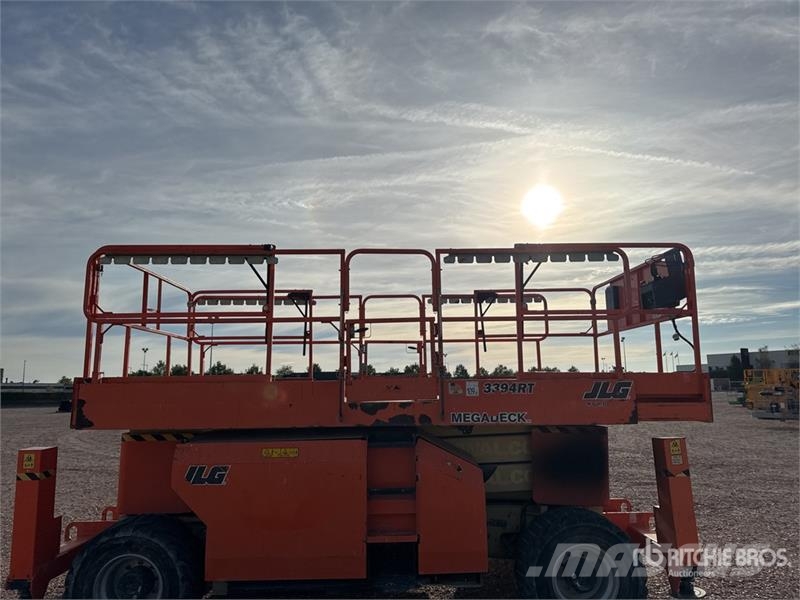 JLG 3394 RT 4x4 Diesel Nacelle Ciseau Scissor Lift Elevadores de tesoura
