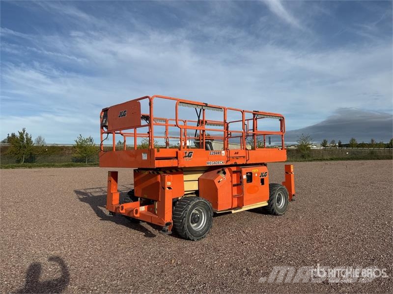 JLG 3394 RT 4x4 Diesel Nacelle Ciseau Scissor Lift Elevadores de tesoura