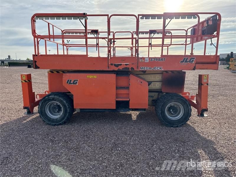 JLG 3394RT 4x4 Diesel Nacelle Ciseau Scissor Lift Nacelle ciseaux