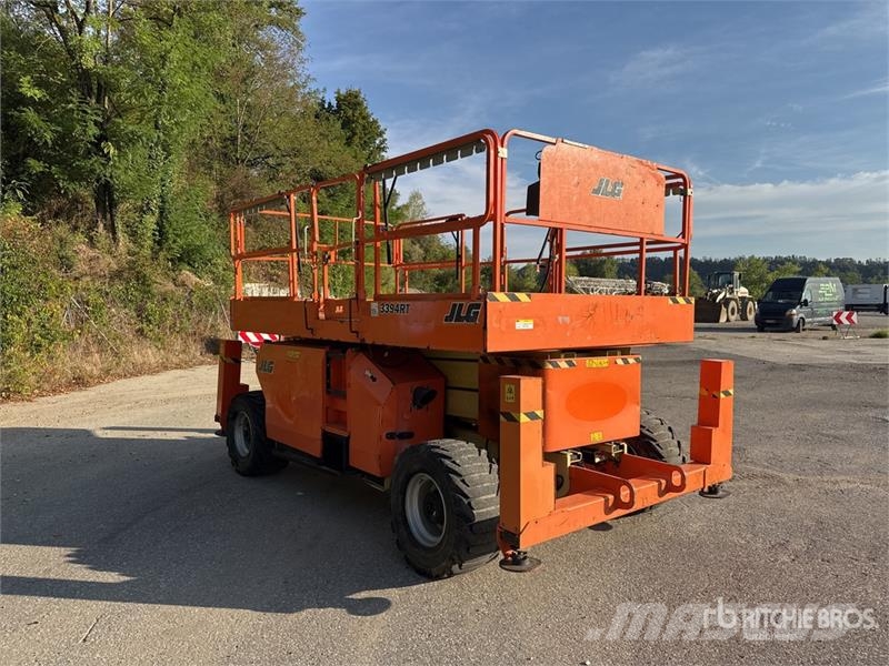 JLG 3394RT 4x4 Diesel Nacelle Ciseau Scissor Lift Nacelle ciseaux