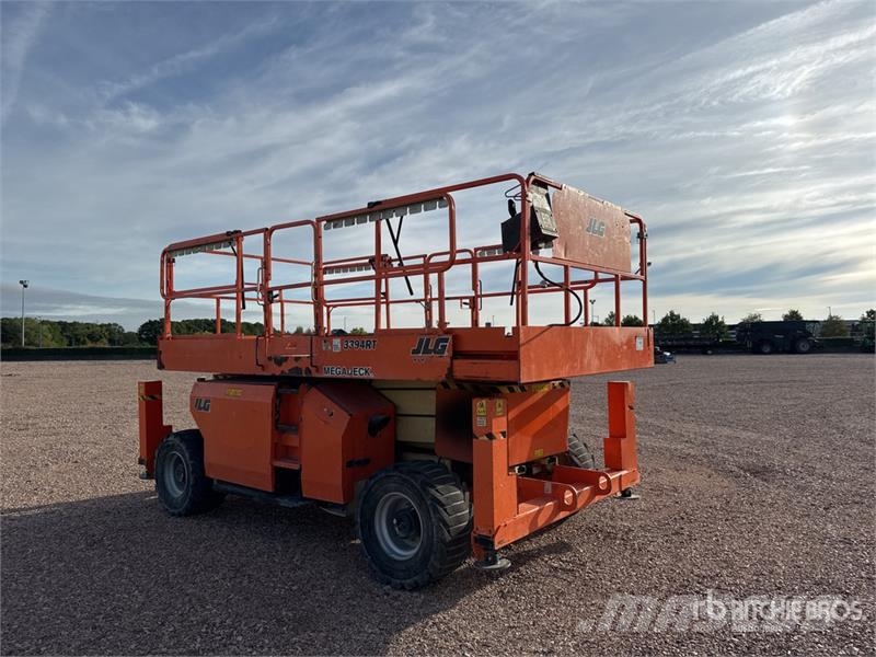 JLG 3394RT 4x4 Diesel Nacelle Ciseau Scissor Lift Nacelle ciseaux