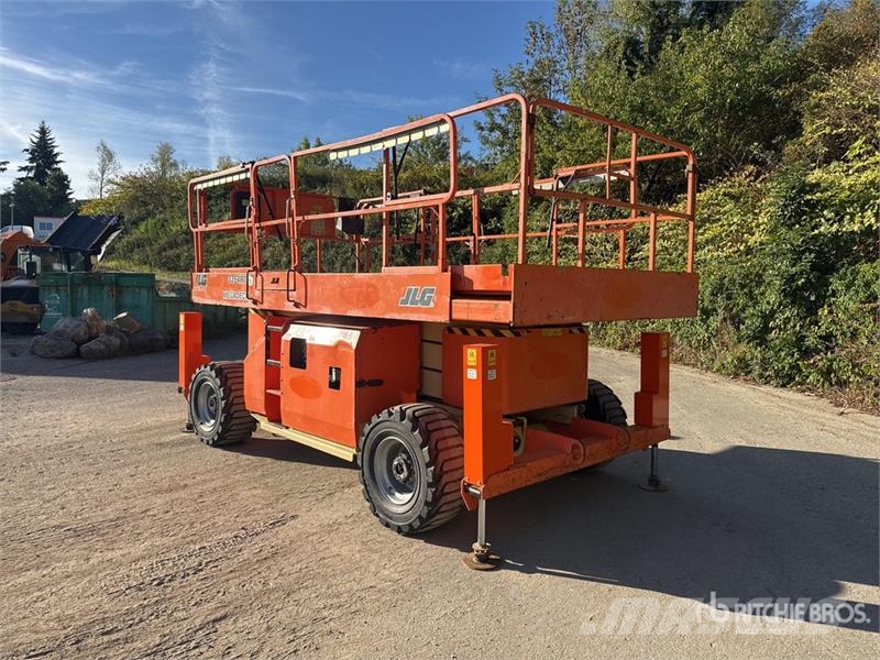 JLG 3394RT 4x4 Diesel Nacelle Ciseau Scissor Lift 剪叉式升降机