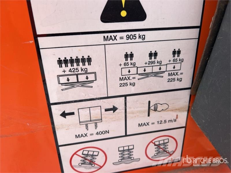 JLG 3394RT 4x4 Nacelle Ciseau Scissor Lift Nacelle ciseaux