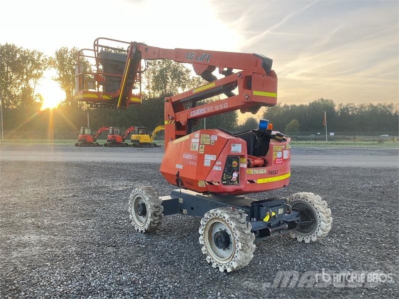 JLG 340AJ 4WD Diesel Articulating Boom Lift Alkūniniai keltuvai