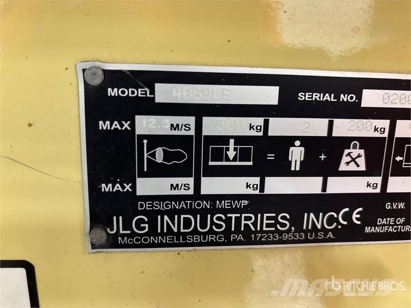 JLG 4069LE Electric Scissor Lift Škarjaste dvižne ploščadi