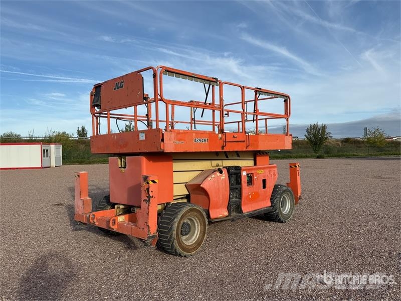JLG 4394 RT 4x4 Diesel Nacelle Ciseau Scissor Lift 剪叉式升降机