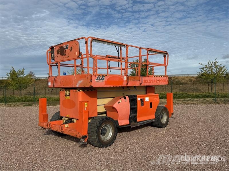 JLG 4394RT 4x4 Diesel Nacelle Ciseau Scissor Lift Scissor lifts