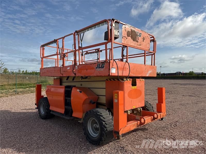 JLG 4394RT 4x4 Diesel Nacelle Ciseau Scissor Lift Scissor lifts
