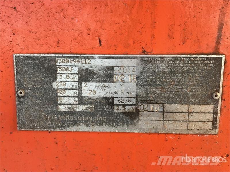 JLG 450AJ 4WD Diesel Articulating Boom Lift Knikarmhoogwerkers