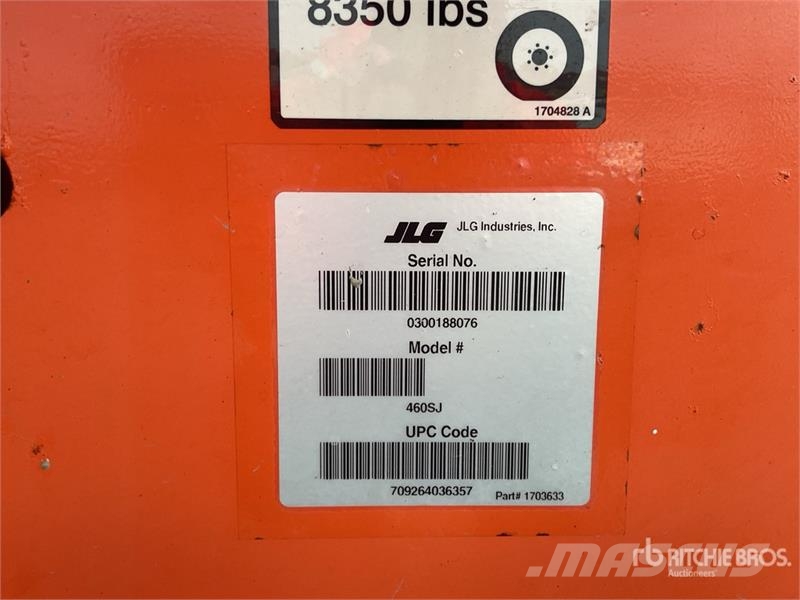 JLG 460SJ 4WD Diesel Telescopic Boom Lift Teleszkópos emelők