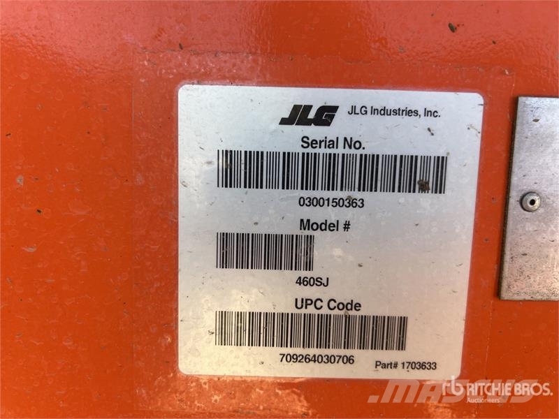 JLG 460SJ 4WD Nacelle Telescopique Telescopic Boom Lif Telescoophoogwerkers