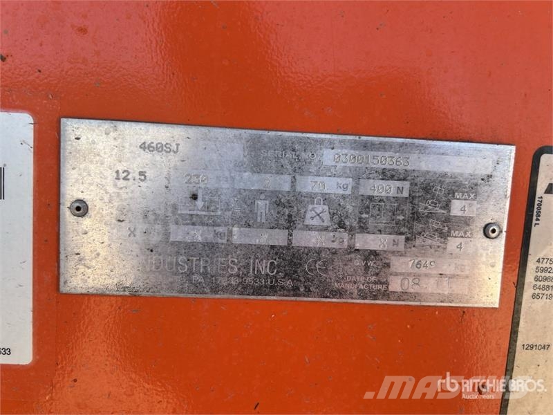 JLG 460SJ 4WD Nacelle Telescopique Telescopic Boom Lif Telescoophoogwerkers