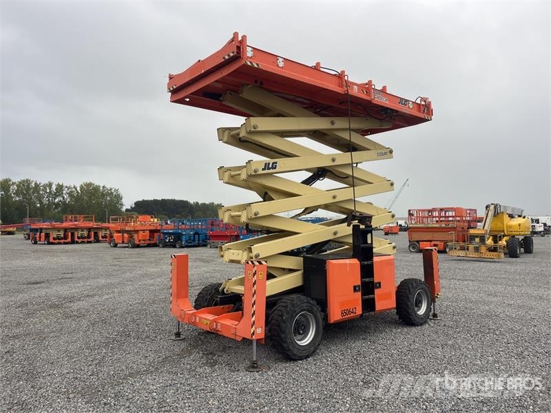 JLG 530LRT 4x4 Diesel Scissor Lift Käärtõstukid